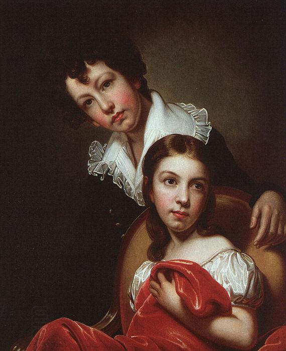 Rembrandt Peale Michael Angelo and Emma Clara Peale